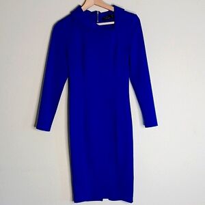 Vfshow/Vfemage Blue Long-Sleeve Dress Size XS